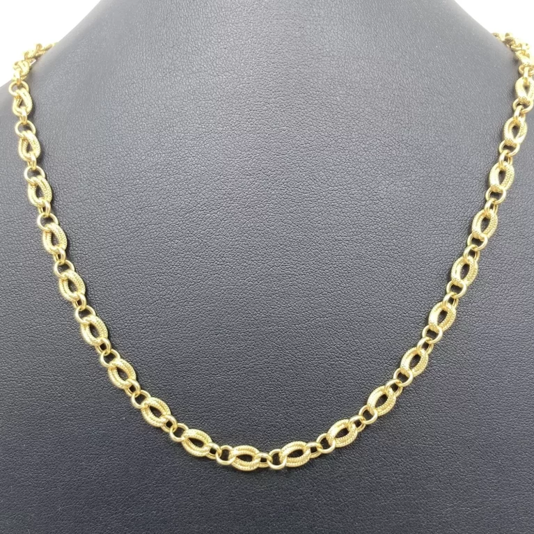 Collana Donna Anelli Zigrinati