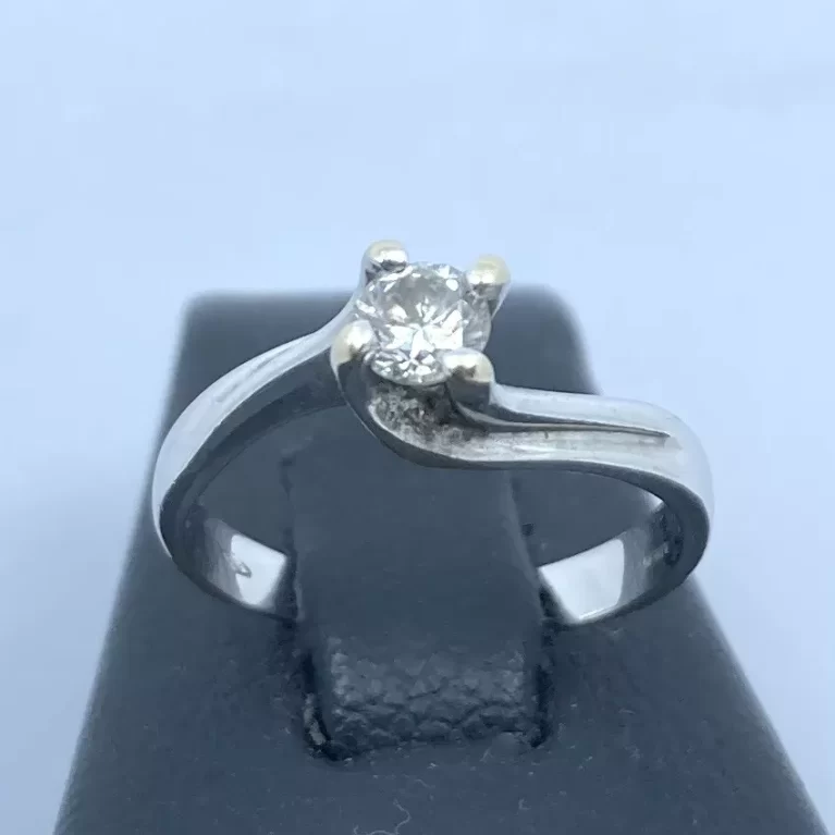 Anello Solitario donna 0,20 ct