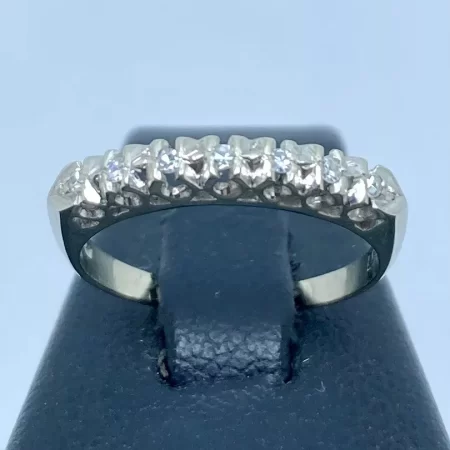 Anello Donna Veretta oro 14kt e Diamanti 0,07 ct