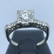Anello Solitario Vintage oro 14kt Diamanti 0,65 Ct