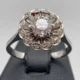 Anello Donna Design Cluster 0,72Ct