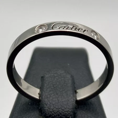 Anello Fede Cartier in Platino 950 e Diamanti