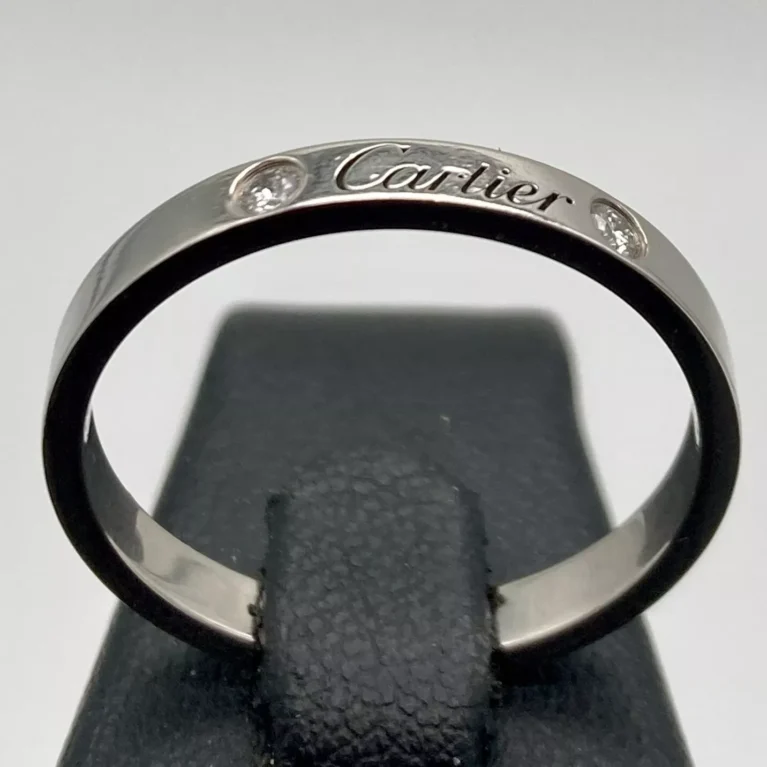 Anello Fede Cartier in Platino 950 e Diamanti