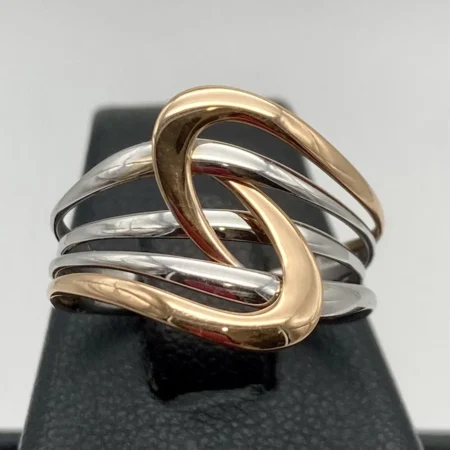 Anello donna Intrecciato