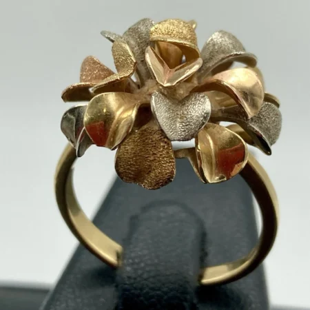 Anello Donna Coccarda 3 Colori