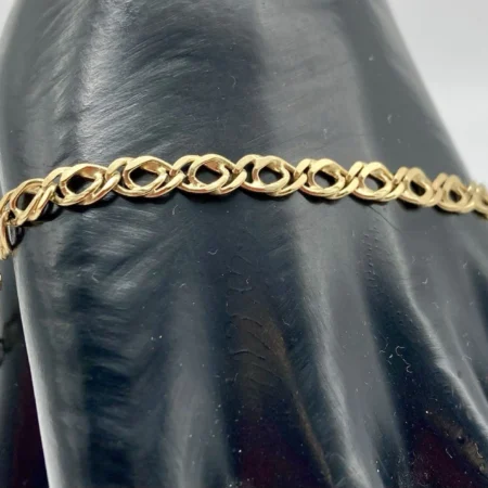 Bracciale Uomo Grumetta Oro Giallo 18Kt