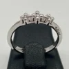 Anello Bliss Trilogy in oro bianco 18kt e diamanti