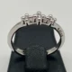 Anello Bliss Trilogy in oro bianco 18kt e diamanti