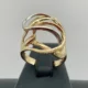 Anello Design 2 Colori 18kt 750