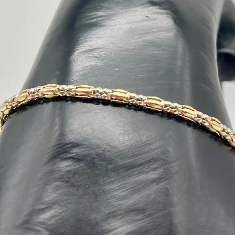 Bracciale Uomo Tubolare 2 Colori 18kt 750