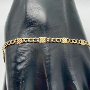 Bracciale Uomo 3+1 Oro Giallo18kt 750