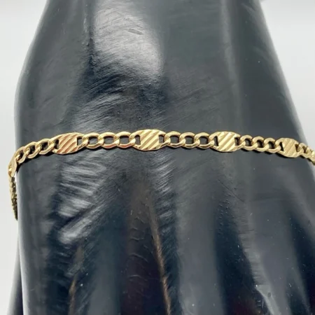 Bracciale Uomo 3+1 Oro Giallo18kt 750