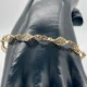 Bracciale Donna Maglia Elicoidale Traforata in Oro Giallo 18kt 750