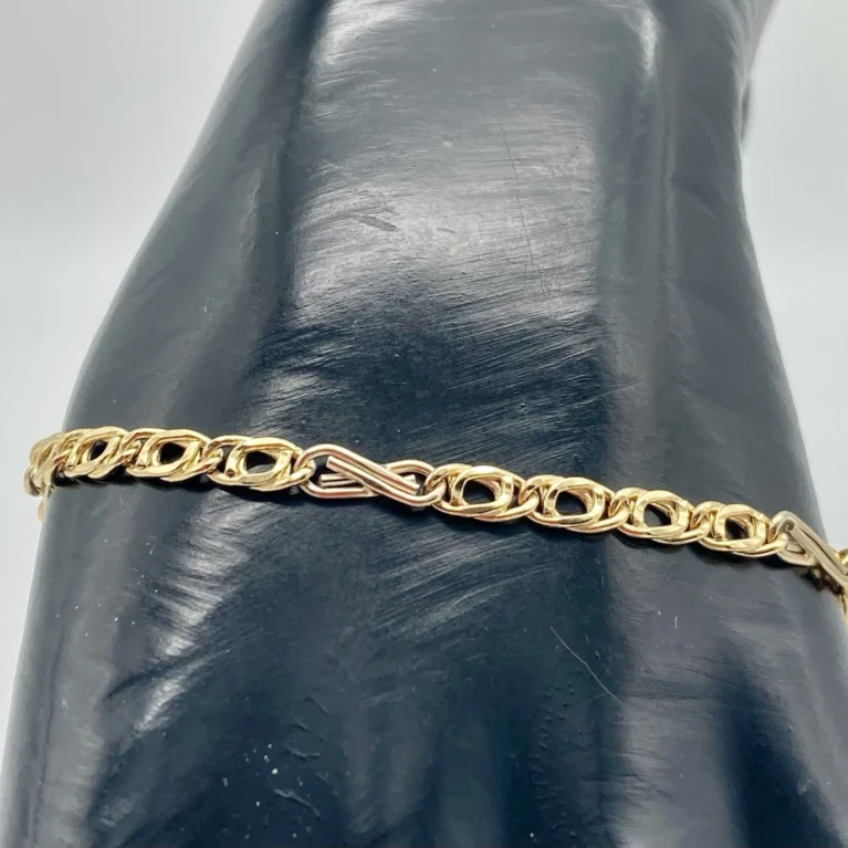 Bracciale Uomo 4+1 in Oro Giallo 18kt 750