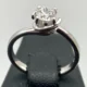 Anello Solitario SALVINI in oro Bianco 18kt 750