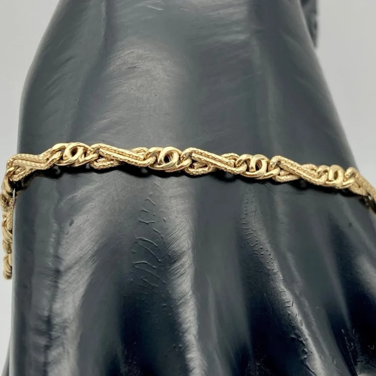 Bracciale Infinito Uomo in Oro Giallo 18kt 750