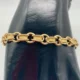 Bracciale Cerchietti e Ovali in oro Giallo 18kt 750