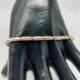 Bracciale Uomo 2 Colori Onda Oro  18kt 750