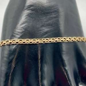 Bracciale Uomo maglia Bismark in oro Giallo 18kt 750