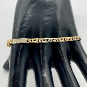 Bracciale Uomo VITTORINI in oro giallo e bianco 18kt 750