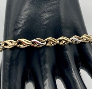 Bracciale Uomo Cerini in oro giallo e bianco 18kt 750