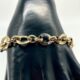 Bracciale con Anelli in Oro Bianco e Giallo 18KT o 750